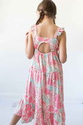Beach Daze Ruffle Maxi Dress
