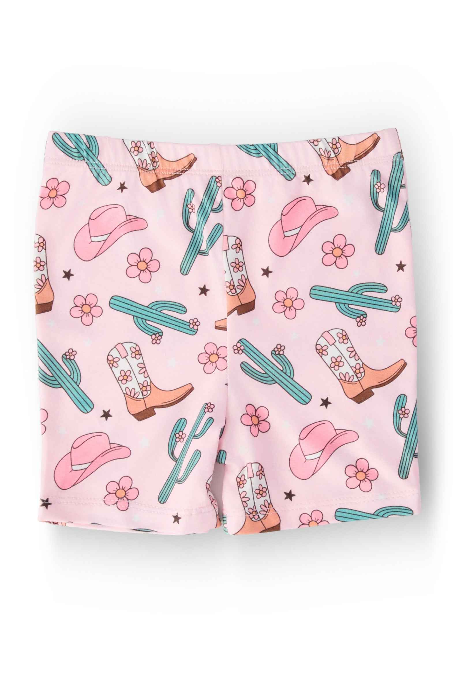 Cactus Cowgirl Twirl Shorts