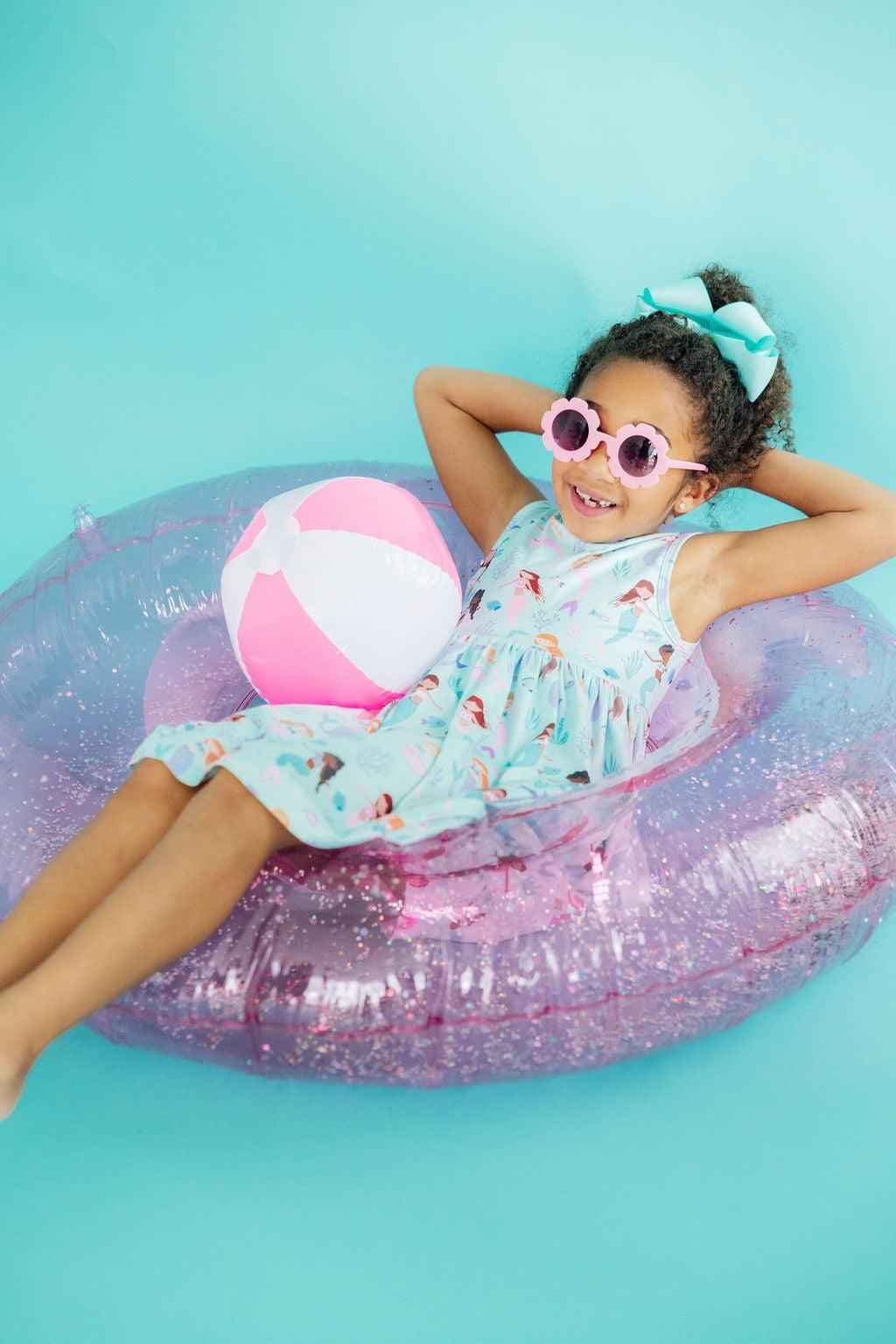 Happy as a Clam Tank Twirl Dress