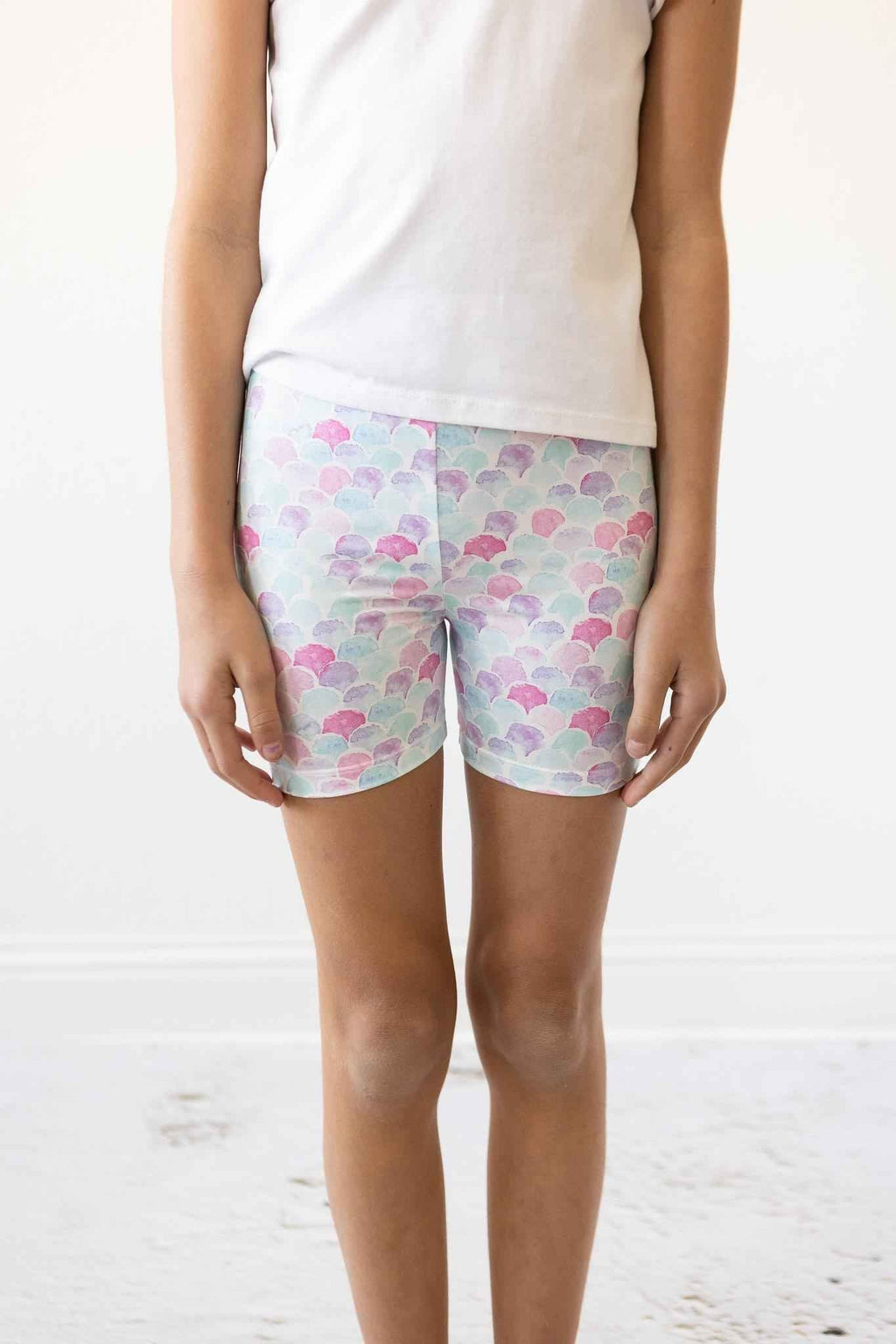 Mermaid Scales Twirl Shorts