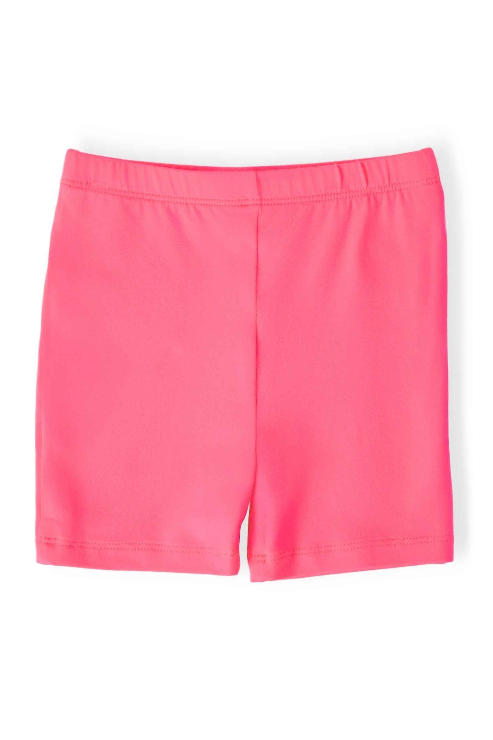 Neon Pink Twirl Shorts