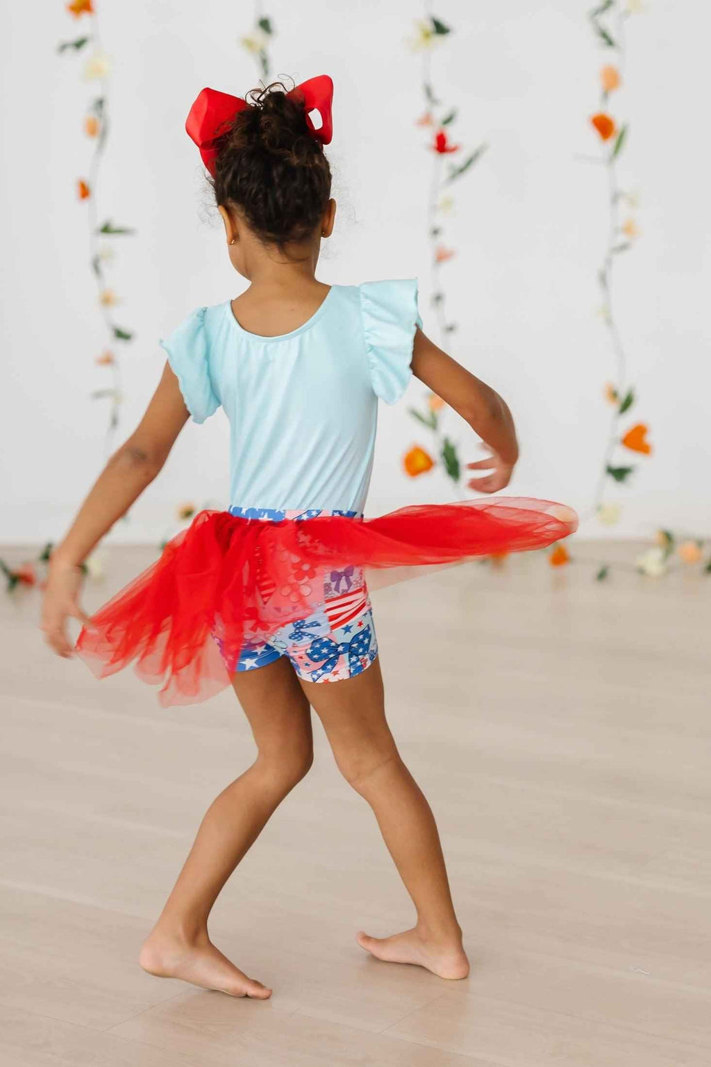 SALE Patriotic Patchwork Tutu Shorts