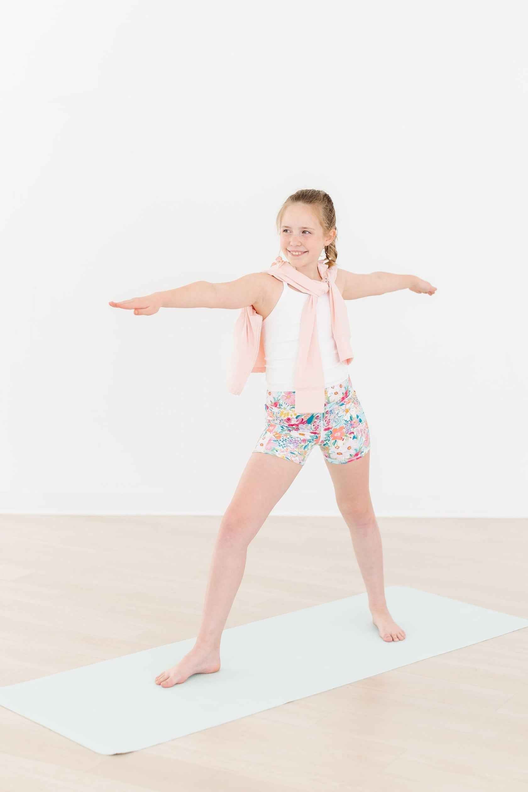 SALE Petal Power Active Shorty Shorts