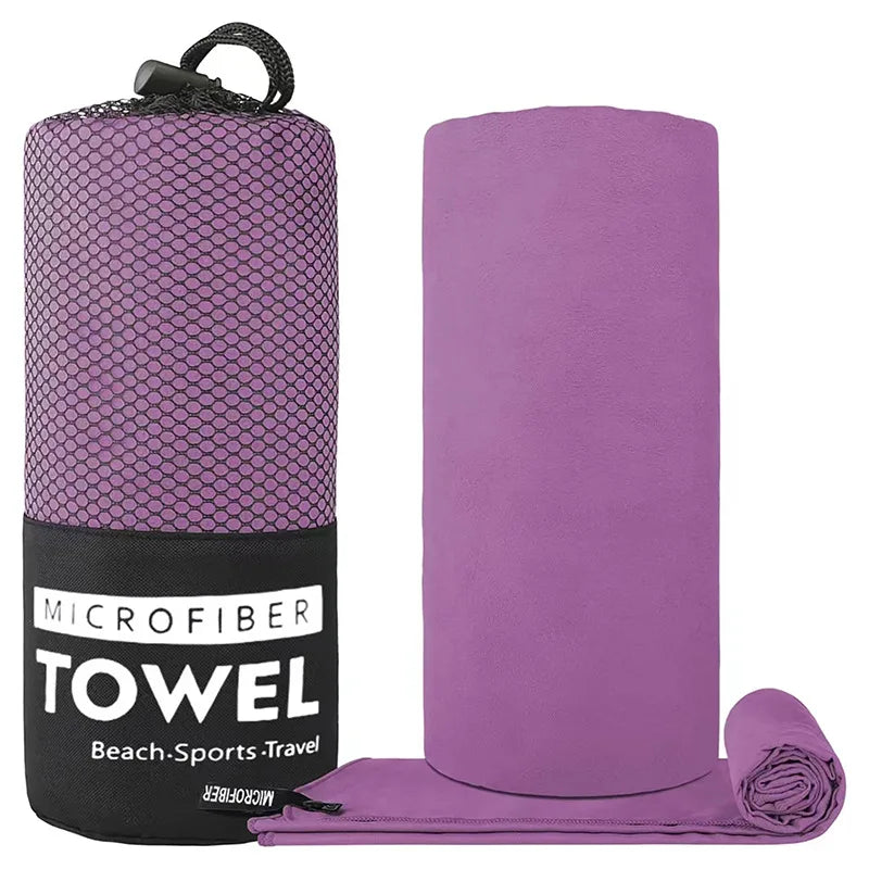 1-psc Microfiber Travel Towel, Quick Dry Towel Super Absorbent Compact Lightweight l for Beach, Gym, Pool, Bath, Yoga