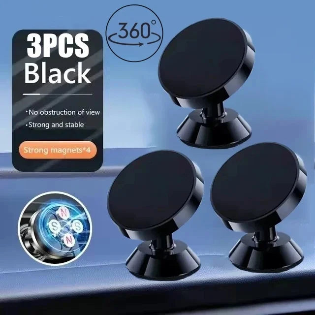 Magnetic Car Phone Holder Universal Car Phone Stand for iPhone Xiaomi Huawei Samsung Dashboard Wall Mounted Car Magnet Sticker