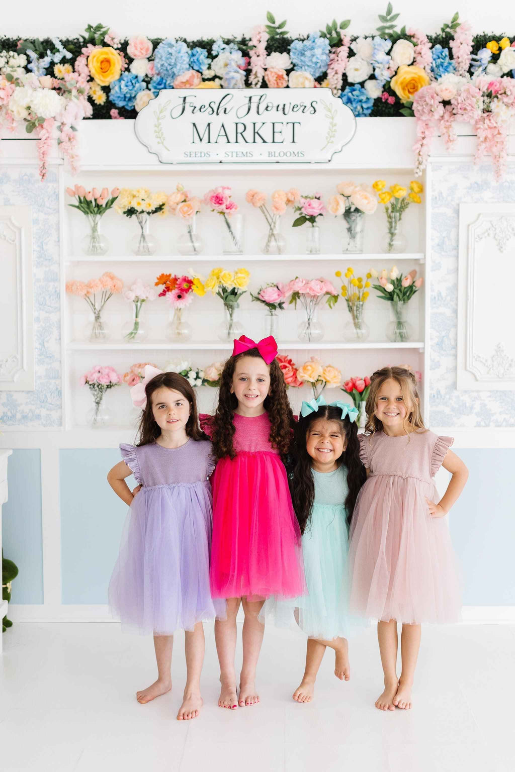 Dusty Pink Shimmer Tutu Dress