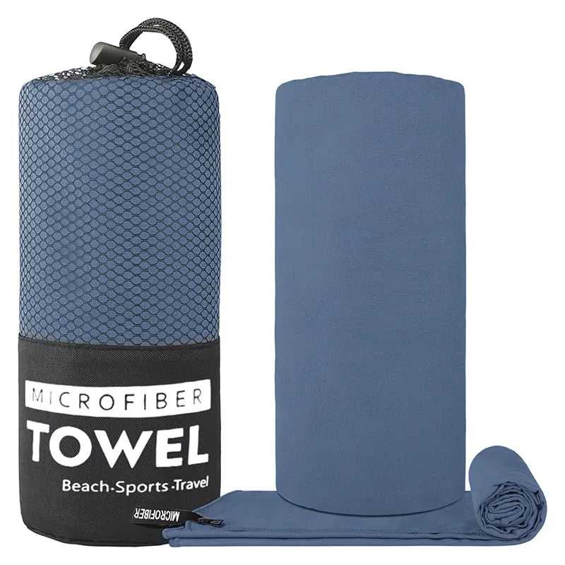 1-psc Microfiber Travel Towel, Quick Dry Towel Super Absorbent Compact Lightweight l for Beach, Gym, Pool, Bath, Yoga