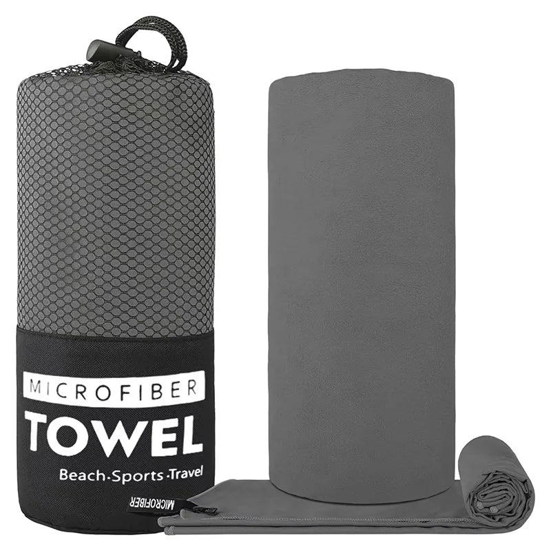 1-psc Microfiber Travel Towel, Quick Dry Towel Super Absorbent Compact Lightweight l for Beach, Gym, Pool, Bath, Yoga