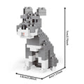 Mini Dachshund Dog Building Blocks Toy for Adults and Kids: Detailed and Lifelike Design,  Fun and Educational Construction Set