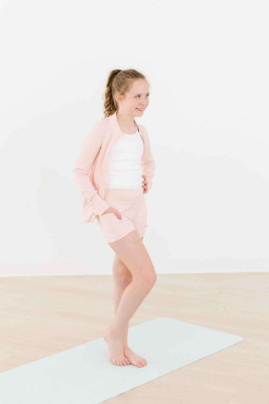 SALE Zen Pink Active Shorty Shorts