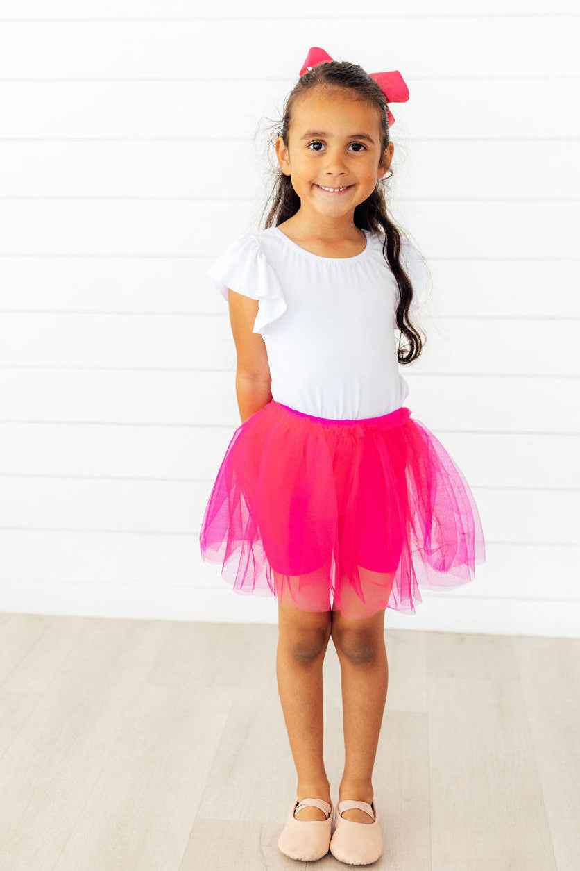 Hot Pink Tutu Shorts