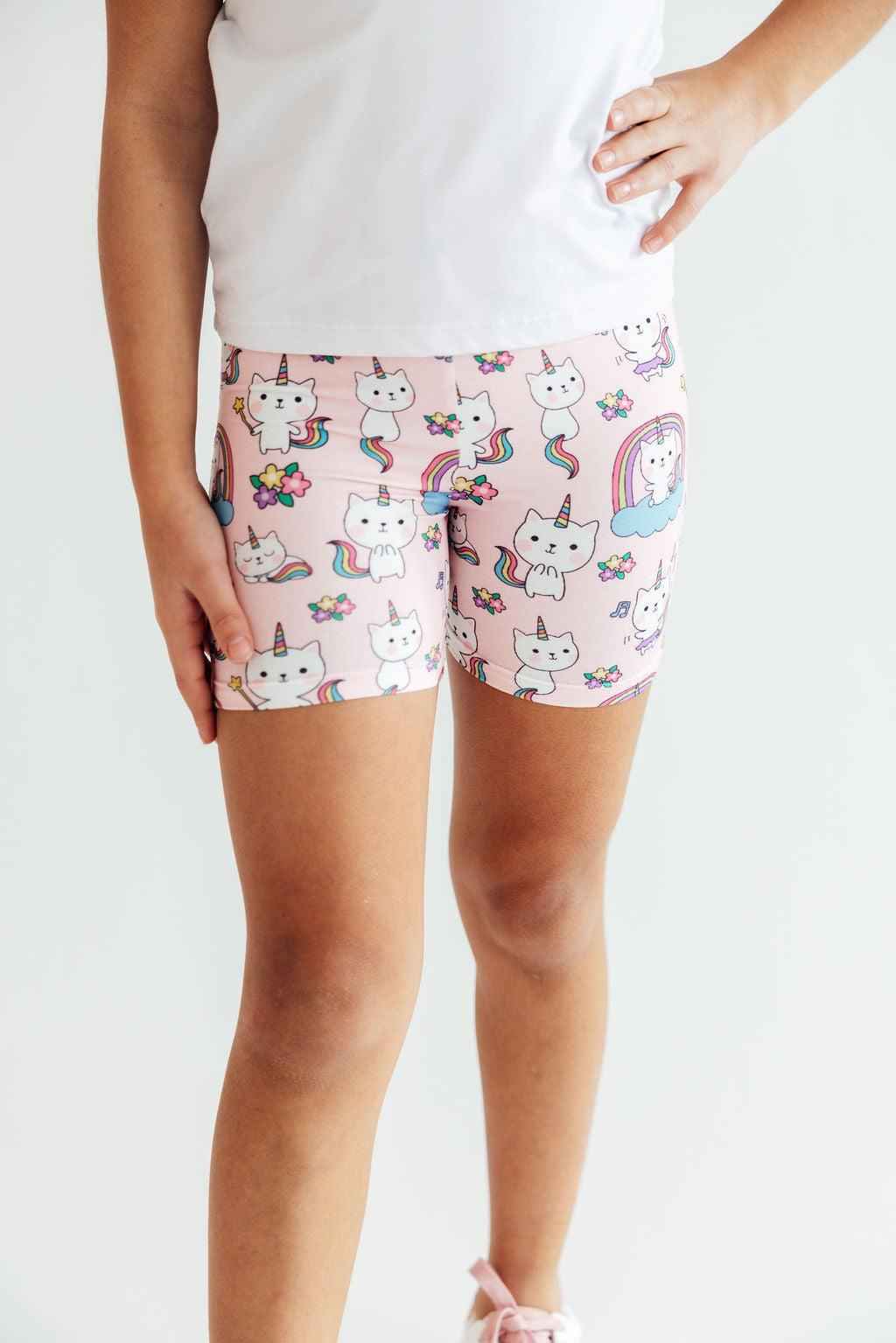 Rainbow Purr-fection Twirl Shorts